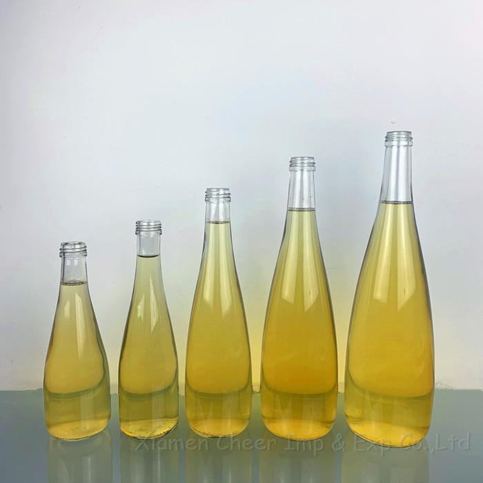 330ml glass water bottle