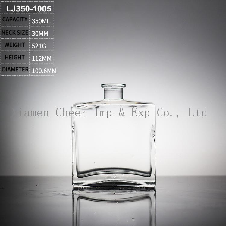 square  whiskey bottle