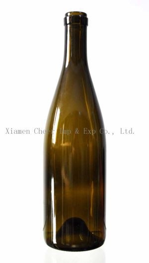 شیشه کبود بطری 750ML (PT750-0120) پایان چوب پنبه