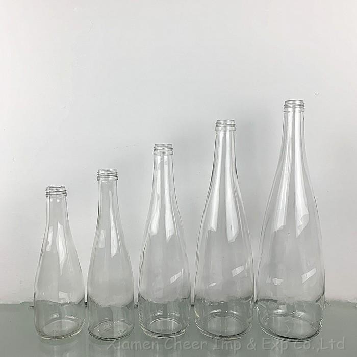 Extra Clear Glass Drink Bottle