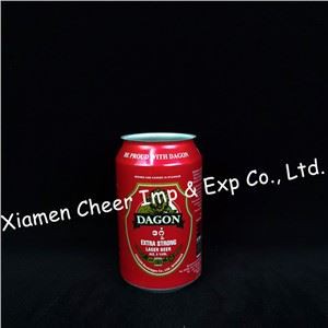 چاپ رنگ قرمز قوطی آلومینیومی 330 میلی لیتری