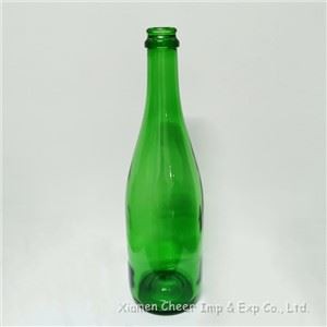زمرد سبز 750ml شیشه بطری شامپاین